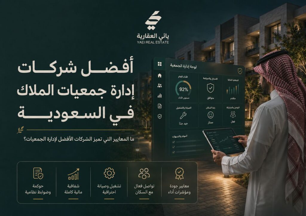 أفضل شركات إدارة جمعيات الملاك في السعودية