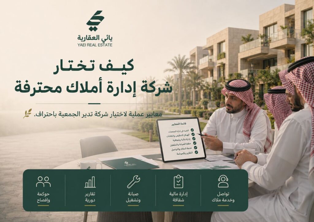 كيف تختار شركة إدارة أملاك محترفة