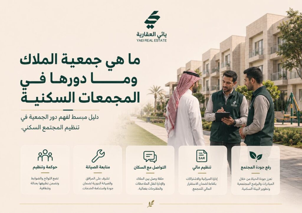 ما هي جمعية الملاك وما دورها في المجمعات السكنية